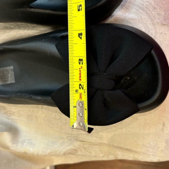 BOW Pillow Kawaii Front Toe Post Cushion Shibusa Style Slip On Sandals NWOT - Picture 10 of 10